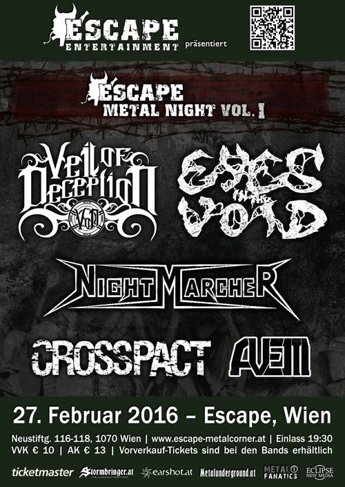 Escape Metal Night Vol. I