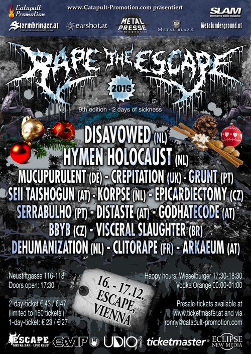 Rape The Escape Festival 2016