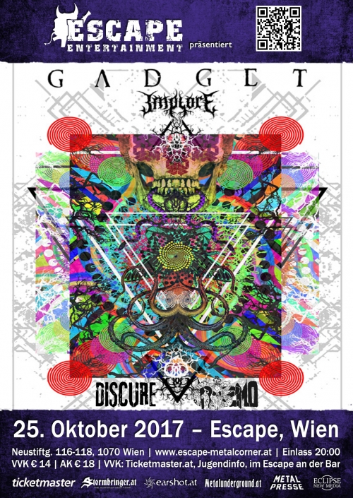 Gadget, Implore, Discure, Griszmo