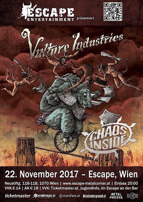 Vulture Industries, Chaos Inside