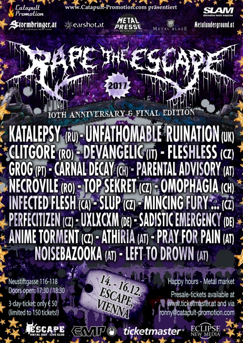 Rape The Escape 2017 - Tag 2