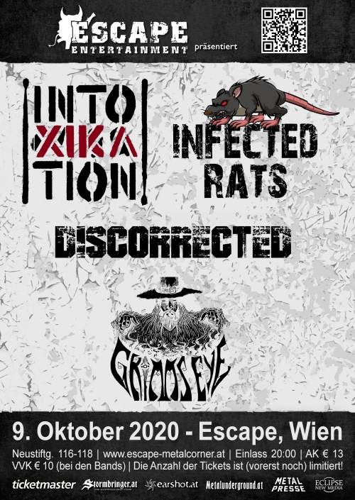 Intoxikation, Infected Rats, Discorrected, Grimms Eye
