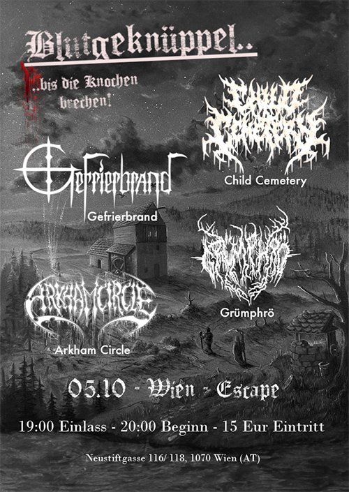 Gefrierbrand, Child Cemetery, Arkham Circle, Grümphrö