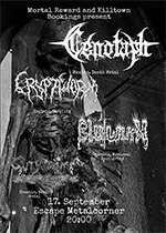 Cenotaph, Cryptworm, Blütwürm, Gutswamp